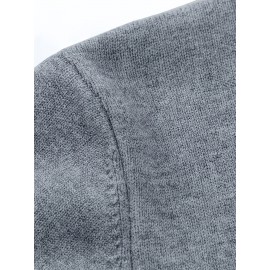 Men'S Plus Size V-Neck Sweater - Beige Casual Knit Sweater, Medium Stretch Fall/Winter Sweater for Everyday & Formal Outfits - Non-Bulky Layering Essential for Big & Tall Men, Winter Wardrobe, Classic Knitwear, Comfortable Fit, Versatile Top, Winter Clothing, Fall Fashion, Stylish Knitwear, Breathable Material, Knit Top, Big And Tall Men, PLUS SIZE, plus size clothes, Winter Outfits, Winter Clothing Collection, Plus Size Clothing | Casual Sweater | Stretchy Fabric