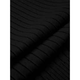 Men's Slim Fit Ribbed Turtleneck Sweater - Lightweight Knit Pullover for Fall/Winter, Casual Long Sleeve, Machine Washable, Solid Color, Comfortable Casual Attire, PLUS SIZE