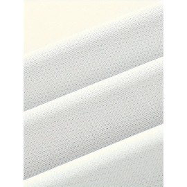 Men's Bird Logo Print Crew Neck Sweatshirt - White Bird Logo on Dark Blue, Casual Long Sleeve Pullover, Minimalist Sweater for Gym, Office & Casual Attire, Versatile Sportswear & Smart-Casual Outfit Essential, PLUS SIZE