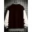 Plus-size Men'S Baseball Jacket | New York #23 Digital Print, Hoodless Lightweight, Trendy Hip-Hop Rock Style, Casual Spring/Fall Jacket, Snap Closure, Perfect for Christmas and New Year Gifts, Plus Size