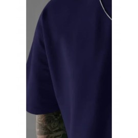 Men's Gothic Skull & Rose T-Shirt with Back Print - Oversized Streetwear Fit, Bold 