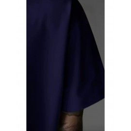 Men's Gothic Skull & Rose T-Shirt with Back Print - Oversized Streetwear Fit, Bold 